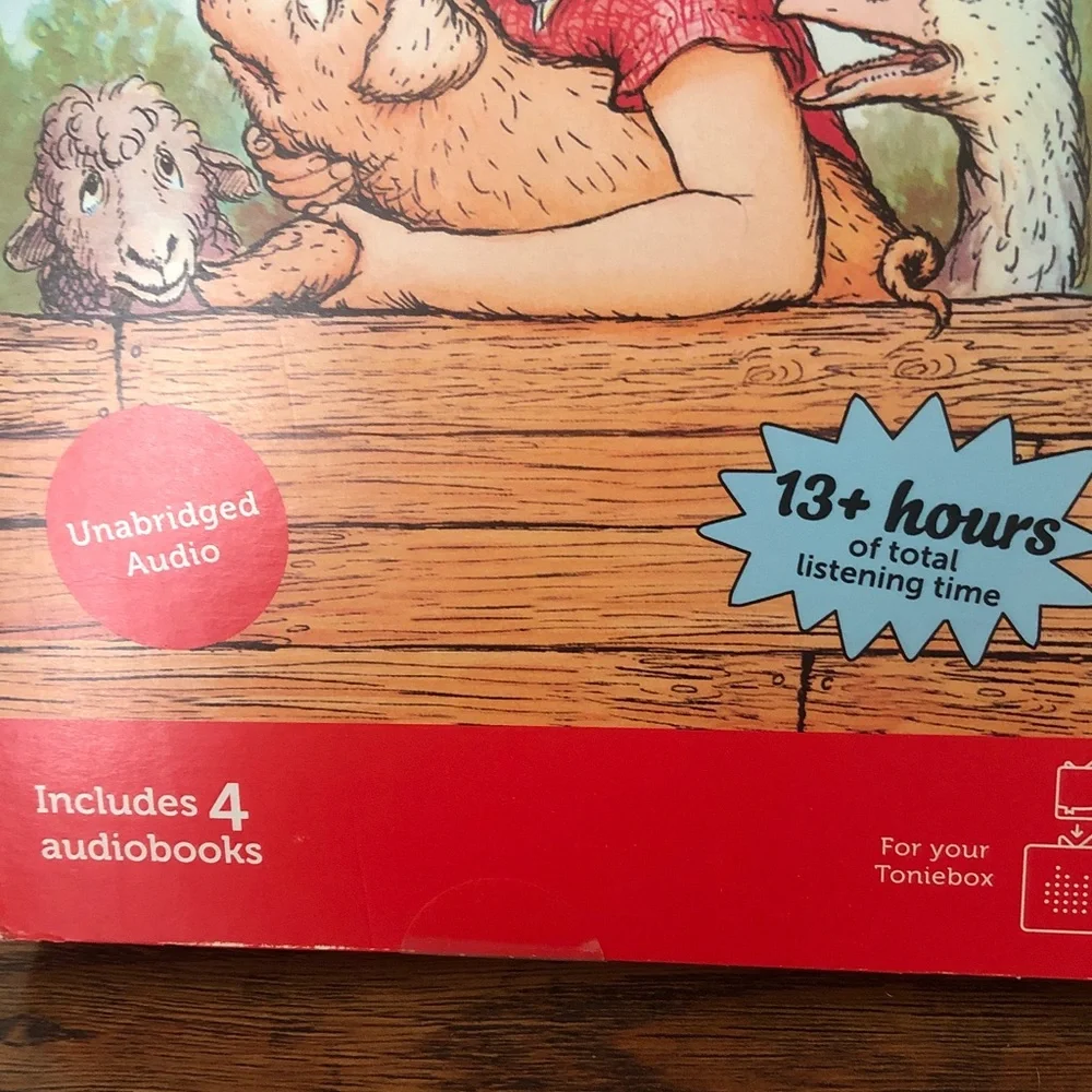 Tonies charlotte’s web e. B. White toniebox new